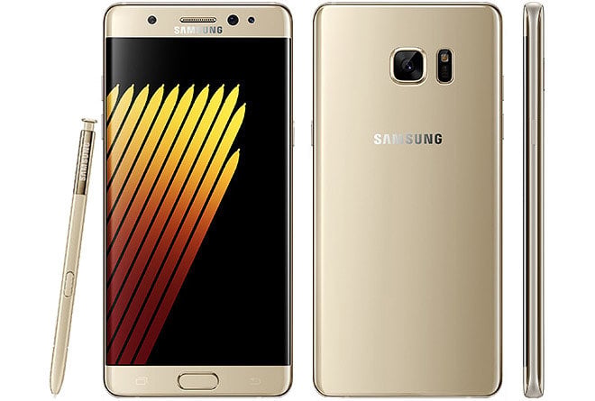 Samsung Galaxy Note FE view 5