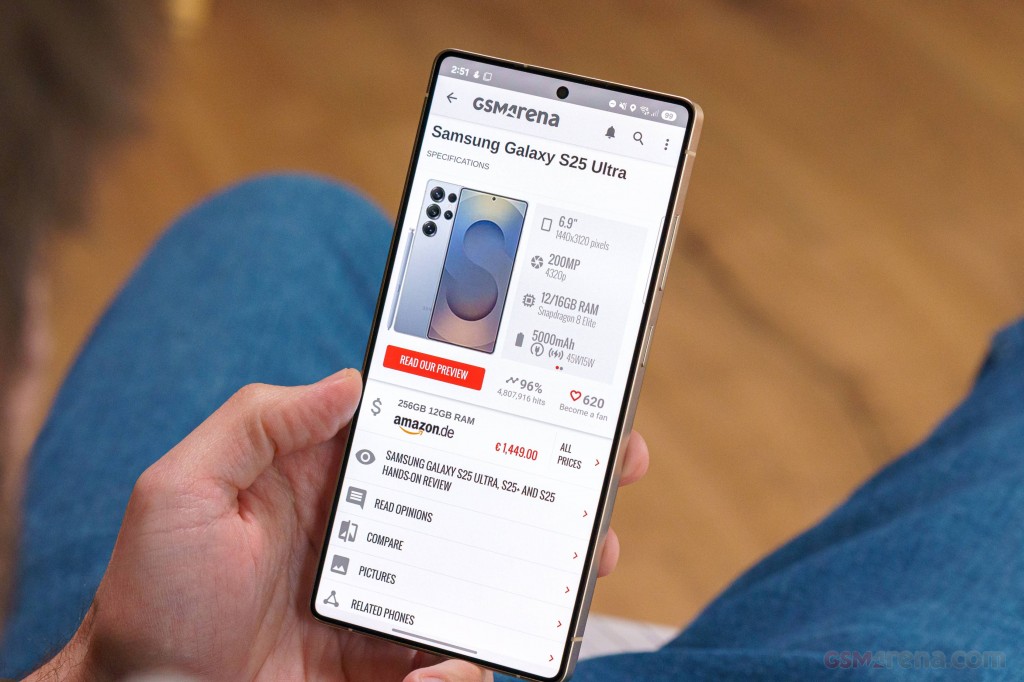 Samsung Galaxy S25 Ultra hands-on photo 29