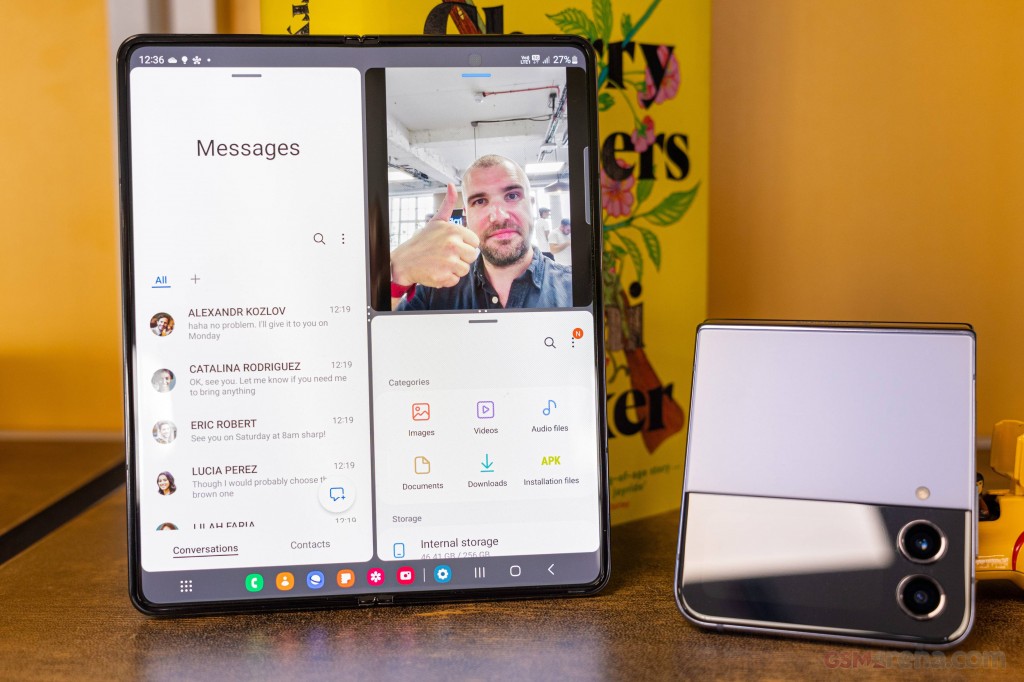 Samsung Galaxy Z Fold4 hands-on photo 17