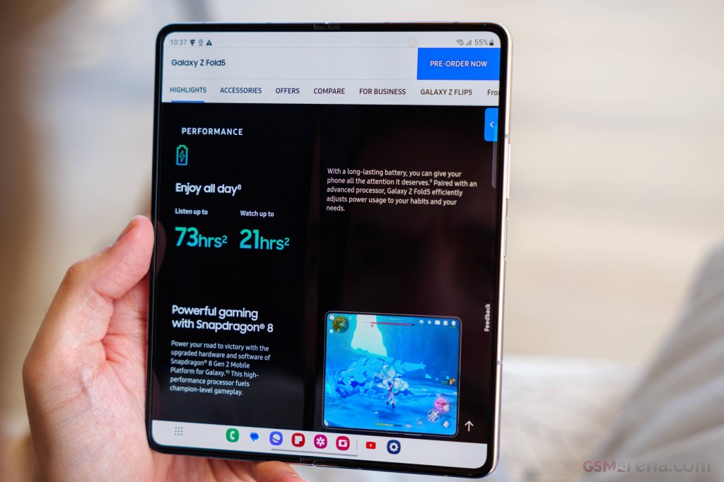 Samsung Galaxy Z Fold5 hands-on photo 51