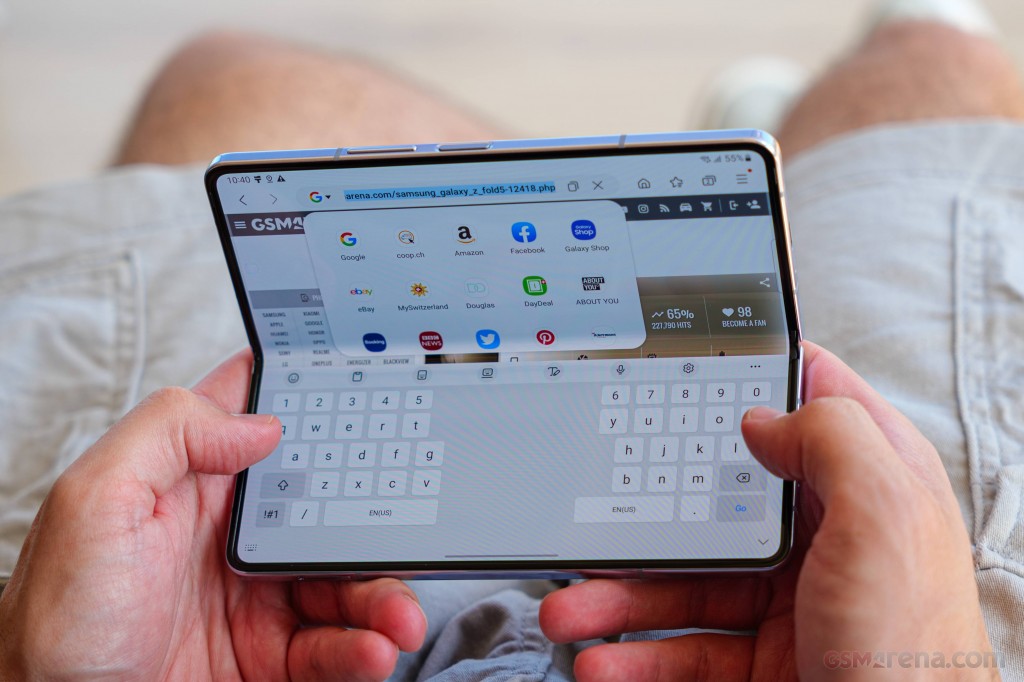 Samsung Galaxy Z Fold5 hands-on photo 56