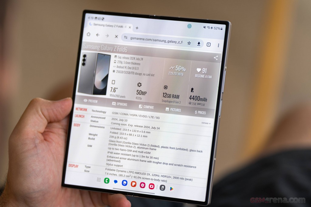 Samsung Galaxy Z Fold6 hands-on photo 32