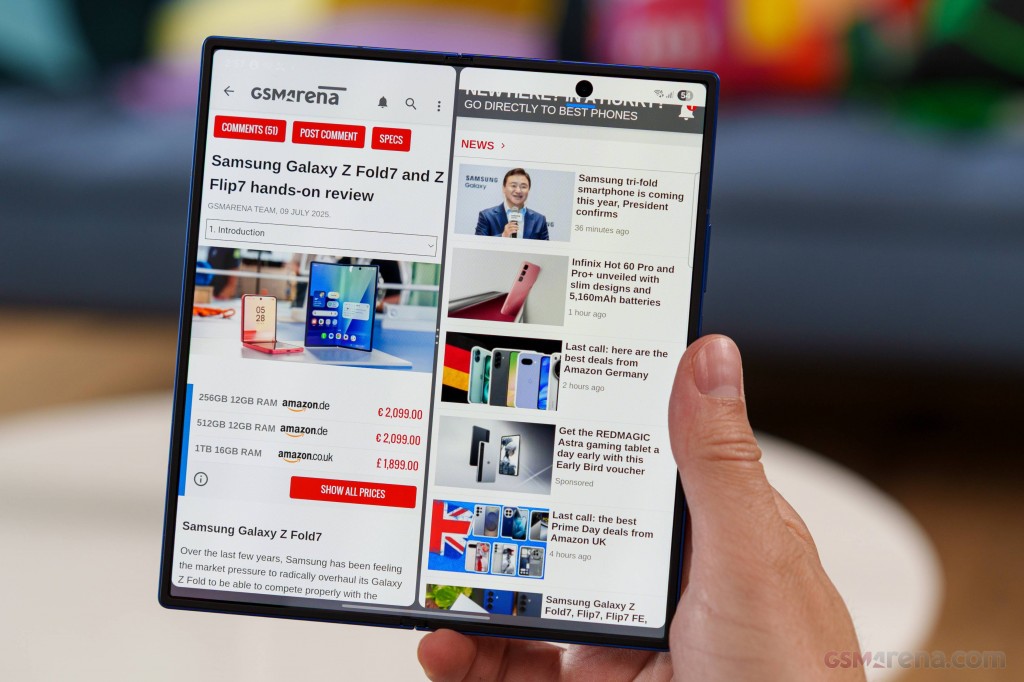 Samsung Galaxy Z Fold7 hands-on photo 22