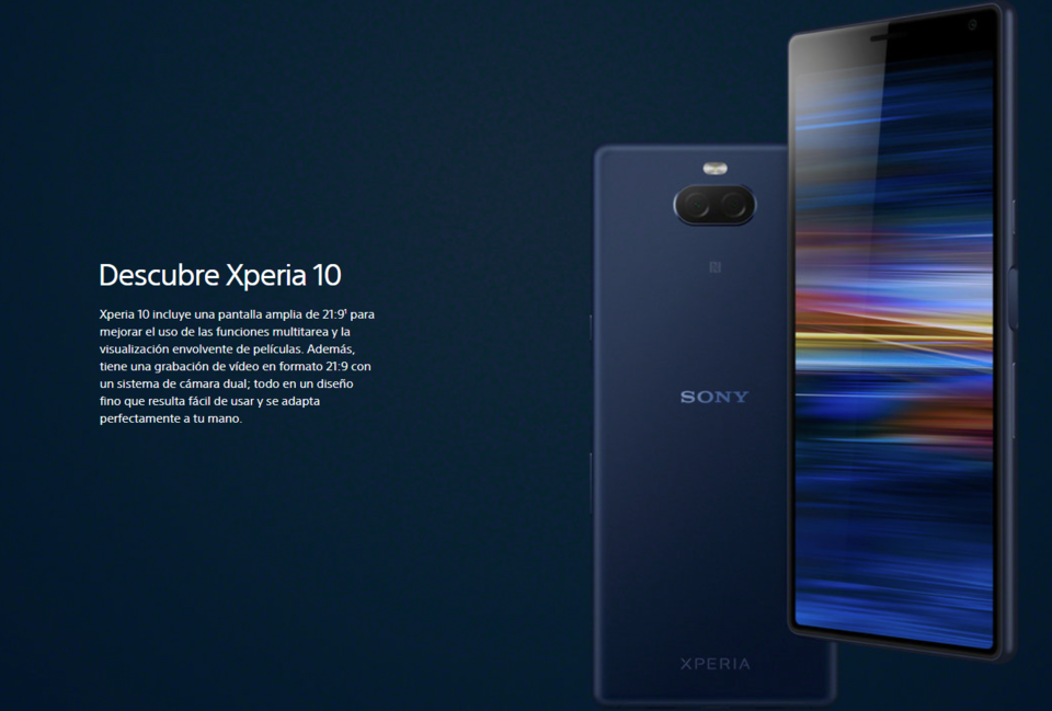 Sony Xperia 10 view 10