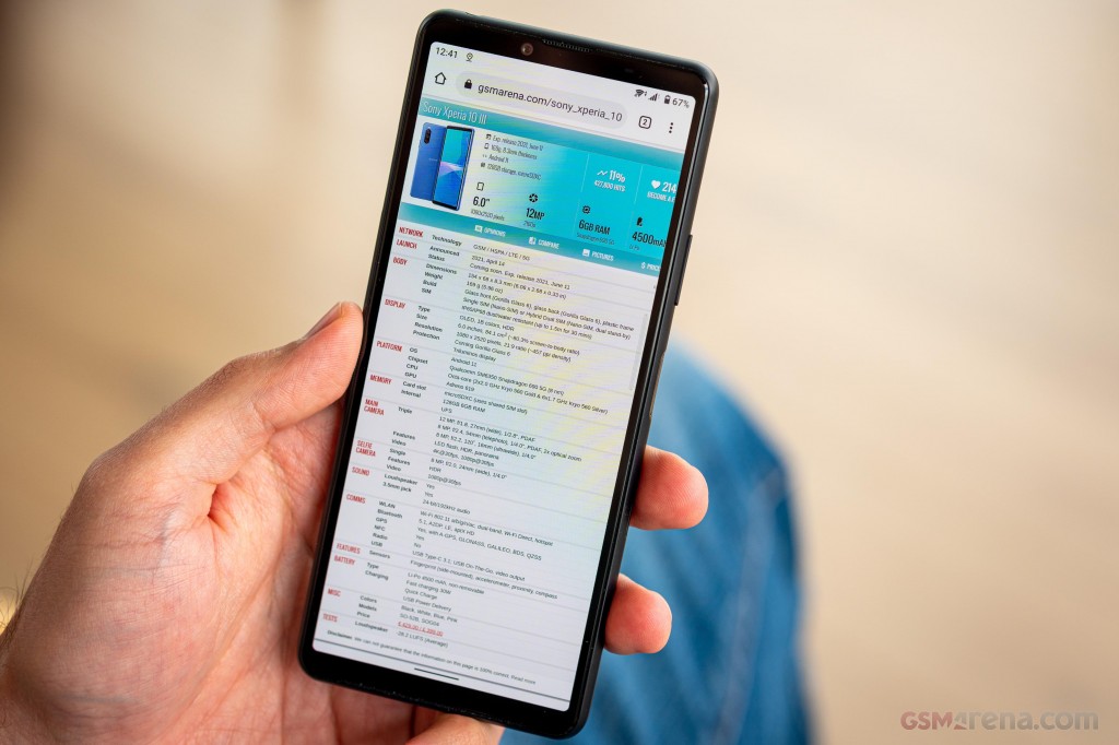Sony Xperia 10 III hands-on photo 24