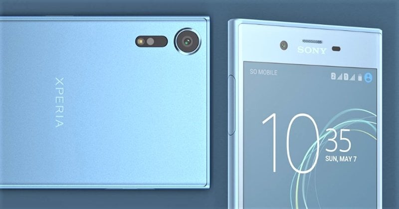 Sony Xperia XZs view 10