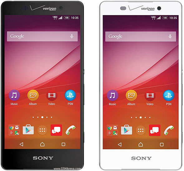 Sony Xperia Z4v front view