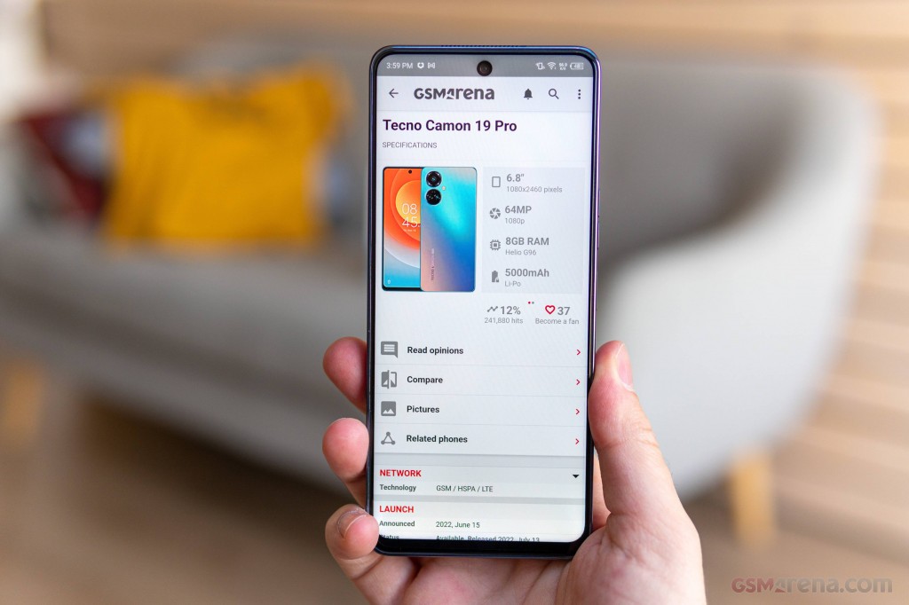 Tecno Camon 19 Pro hands-on photo 24