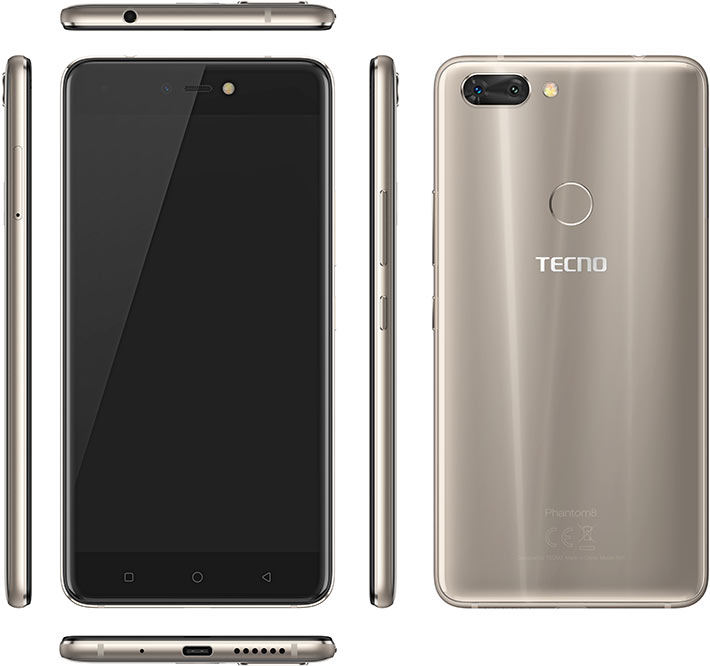 Tecno Phantom 8 view 1