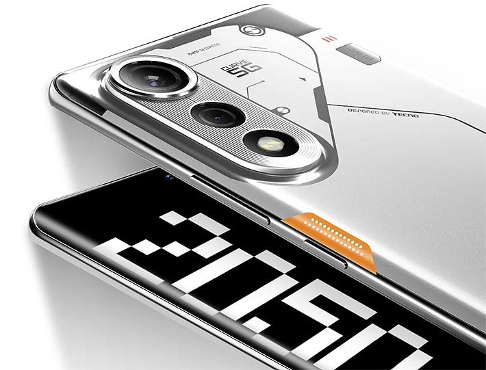 Tecno Pova Curve view 3