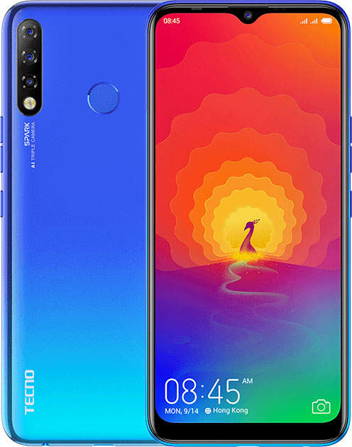 Tecno Spark 4 front view