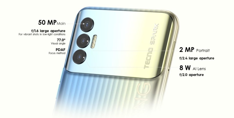 Tecno Spark 8P view 8