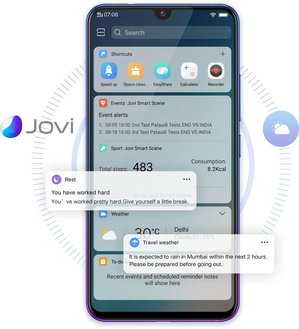vivo V11i view 5