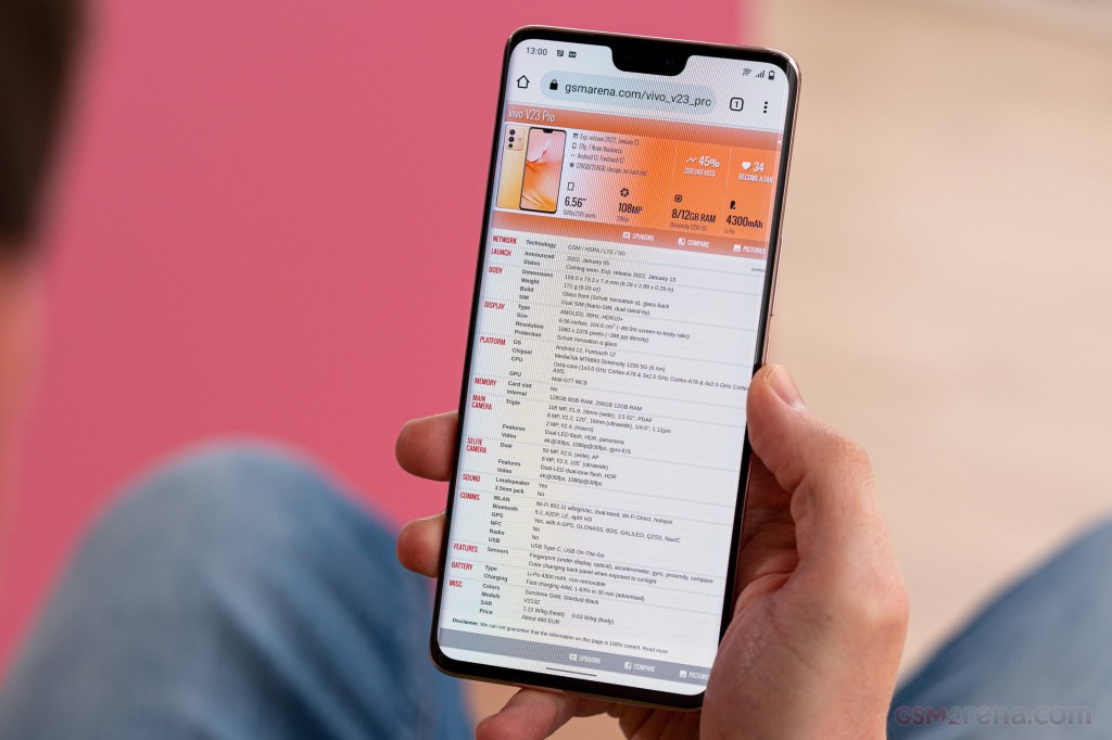 vivo V23 Pro hands-on photo 24