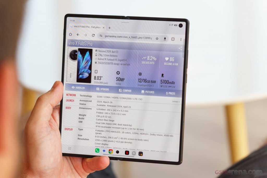 vivo X Fold3 Pro hands-on photo 34