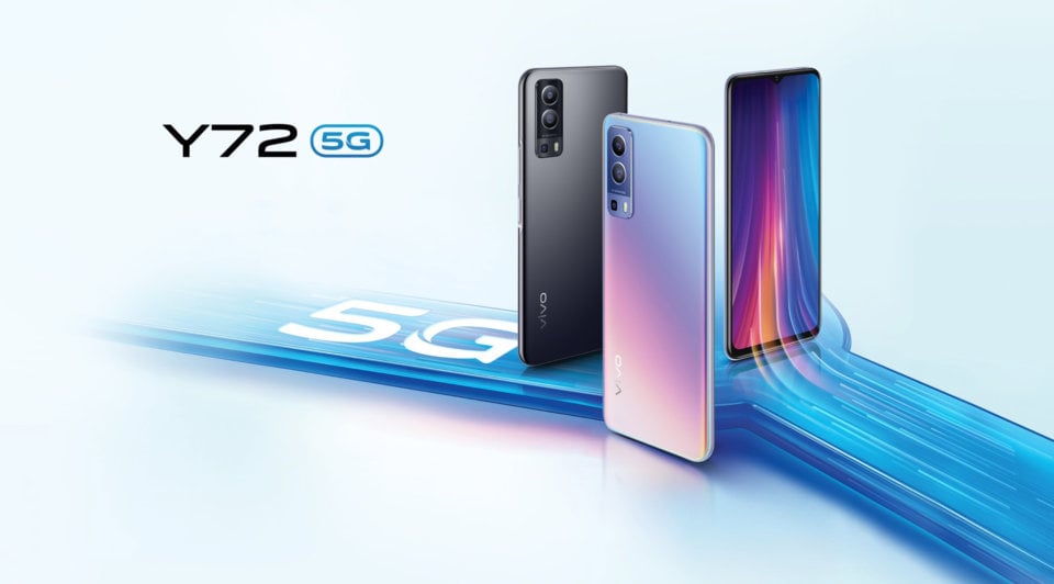 vivo Y72 5G (India) view 4