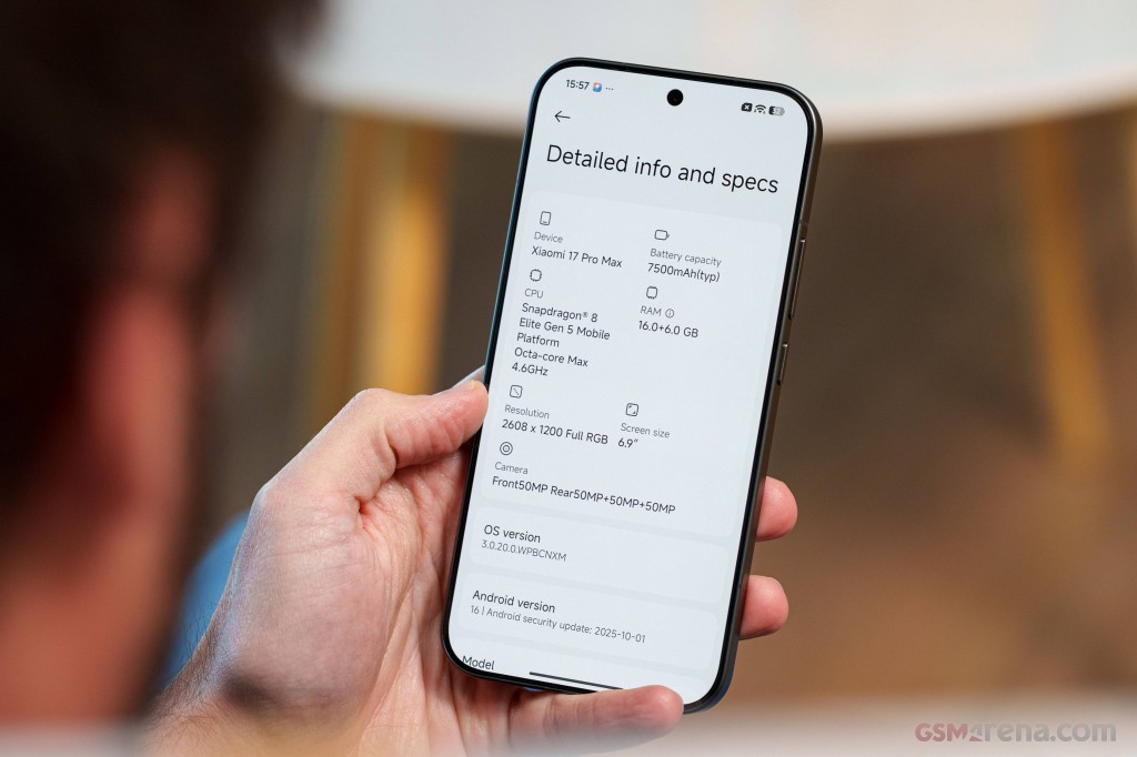 Xiaomi 17 Pro Max hands-on photo 10