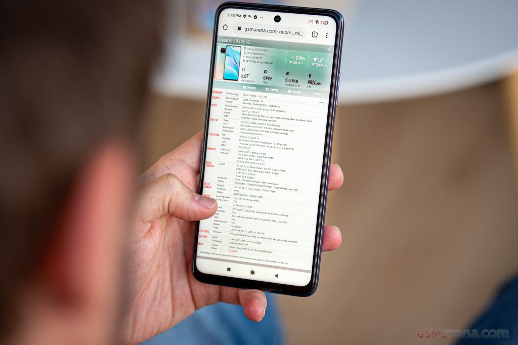Xiaomi Mi 10T Lite 5G hands-on photo 22
