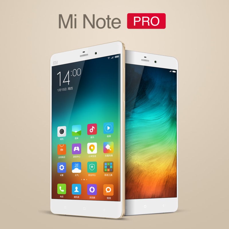 Xiaomi Mi Note Pro view 5