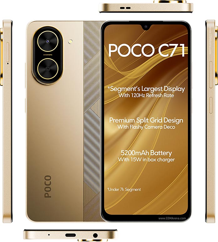 Xiaomi Poco C71 view 1