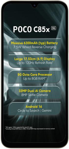 Xiaomi Poco C85x view 3