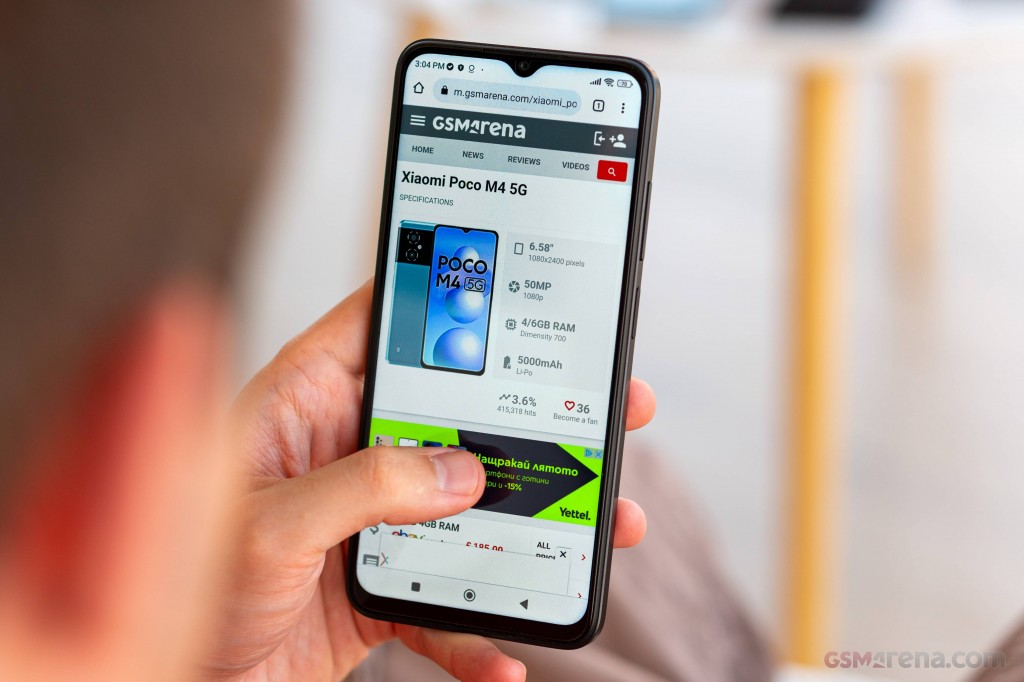 Xiaomi Poco M4 5G hands-on photo 22