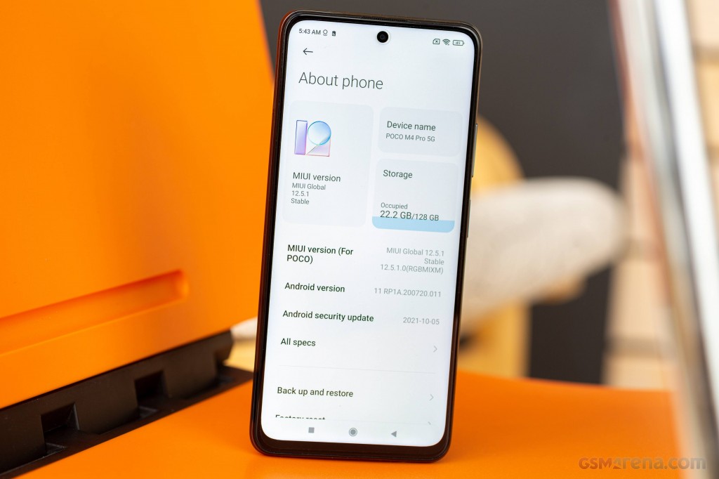 Xiaomi Poco M4 Pro 5G hands-on photo 14