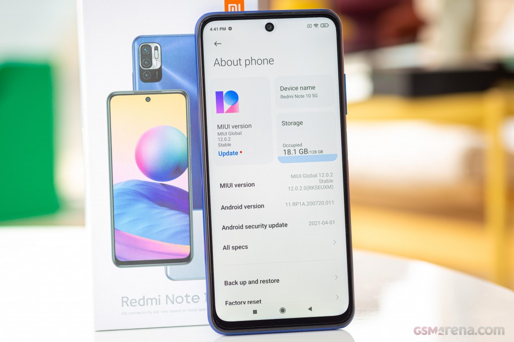 Xiaomi Redmi Note 10 5G hands-on photo 17