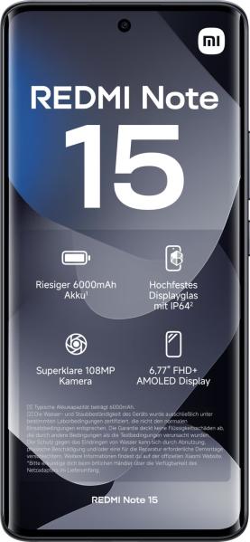 Xiaomi Redmi Note 15 4G view 3