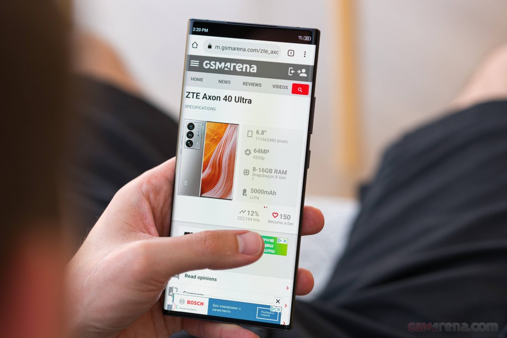 ZTE Axon 40 Ultra hands-on photo 28