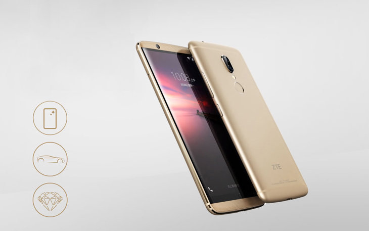 ZTE Axon 7s view 3