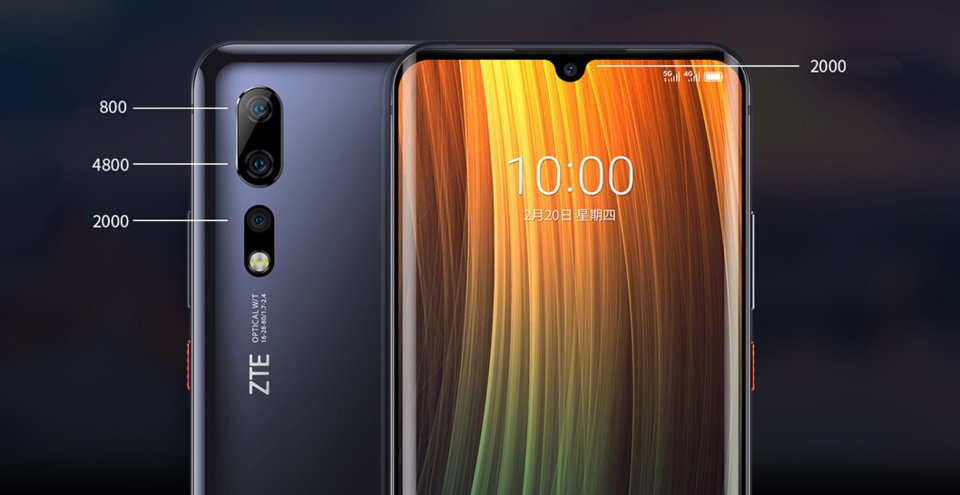 ZTE Axon Pro view 4