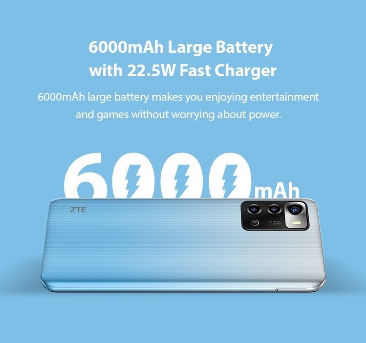 ZTE Blade A72 view 4