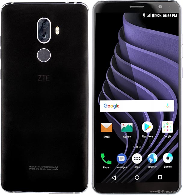 ZTE Blade Max View front view