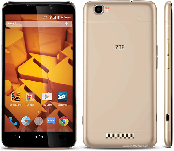 ZTE Boost Max+ front view