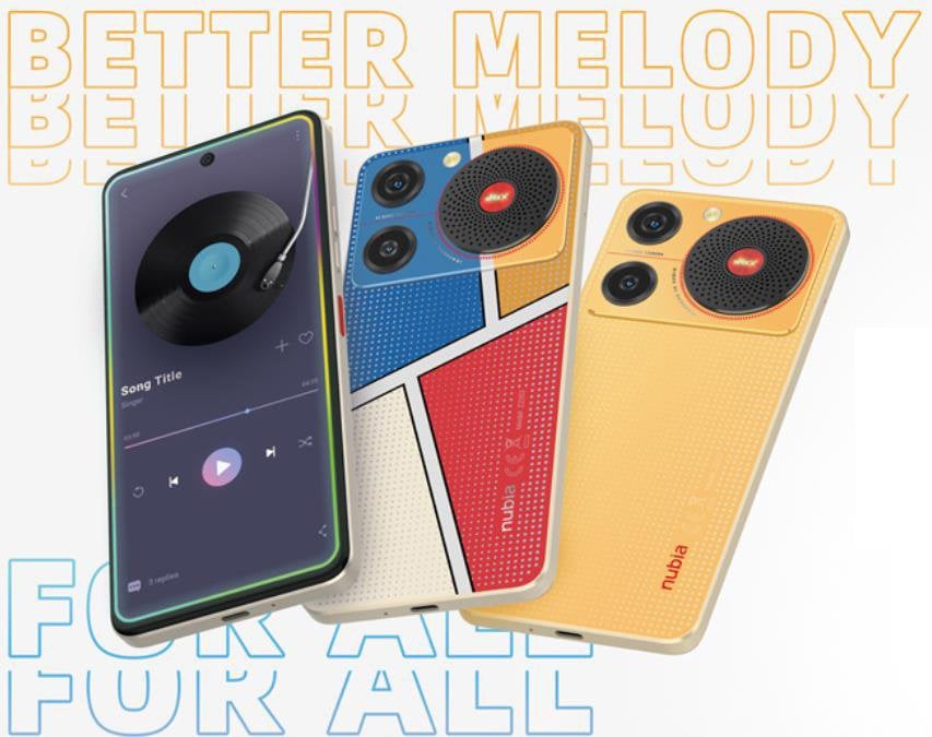 ZTE nubia Music view 5