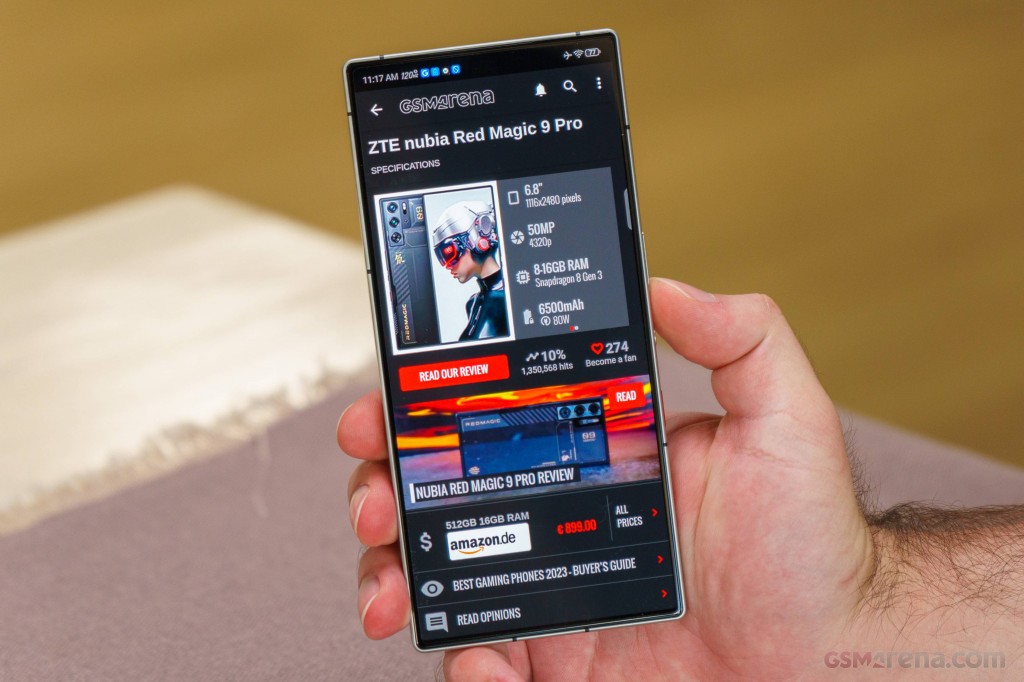 ZTE nubia RedMagic 9S Pro hands-on photo 23